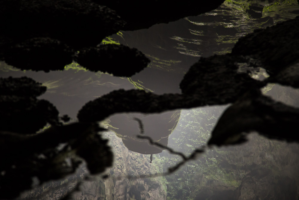 Reflection in Hang Son Doong, Phong Nha Ke Bang, Vietnam